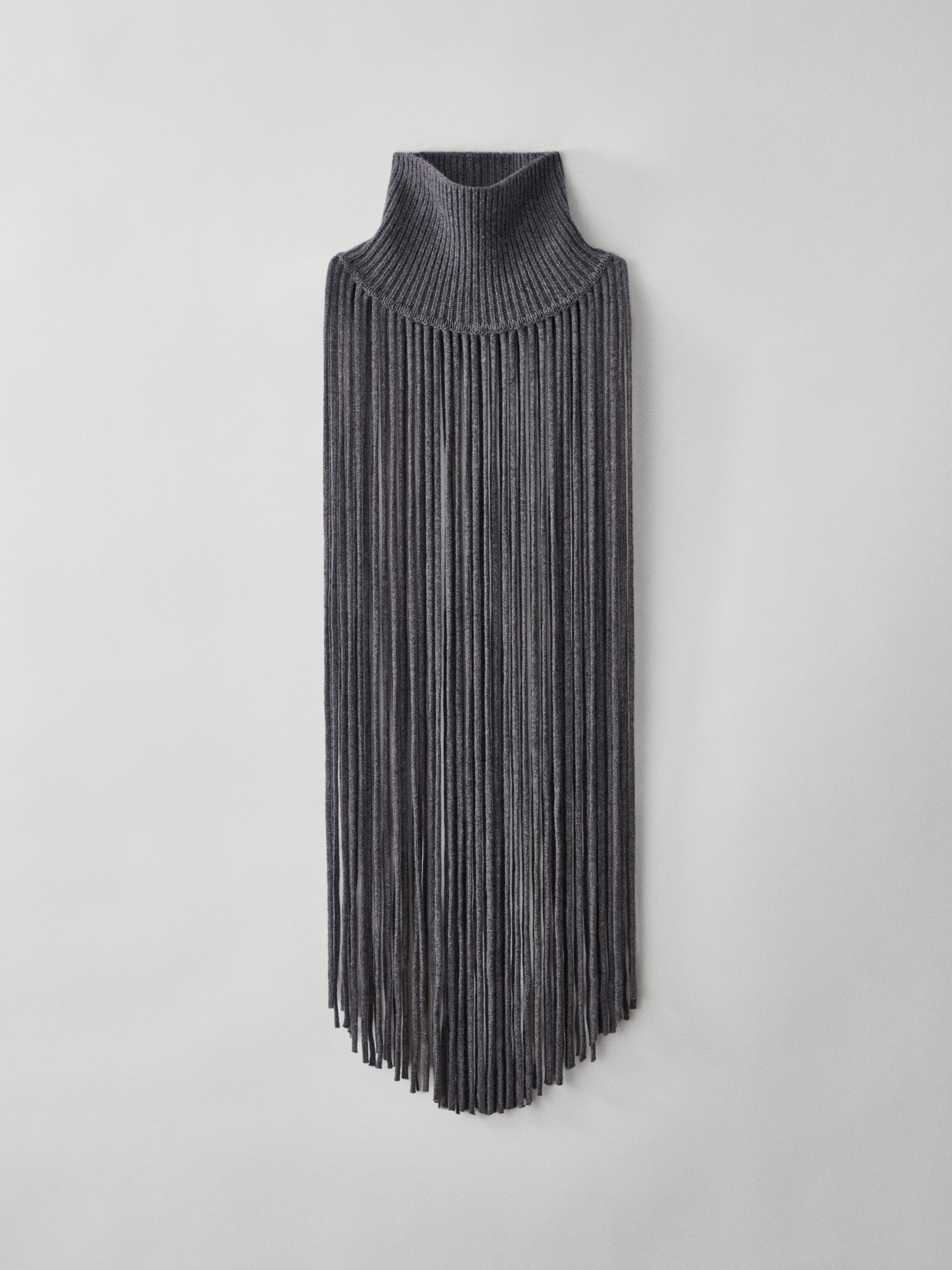 COMFORTABLE REASON ニット タム Ardenne Snood Graphite | Cashmere | Lisa Yang – LISA YANG