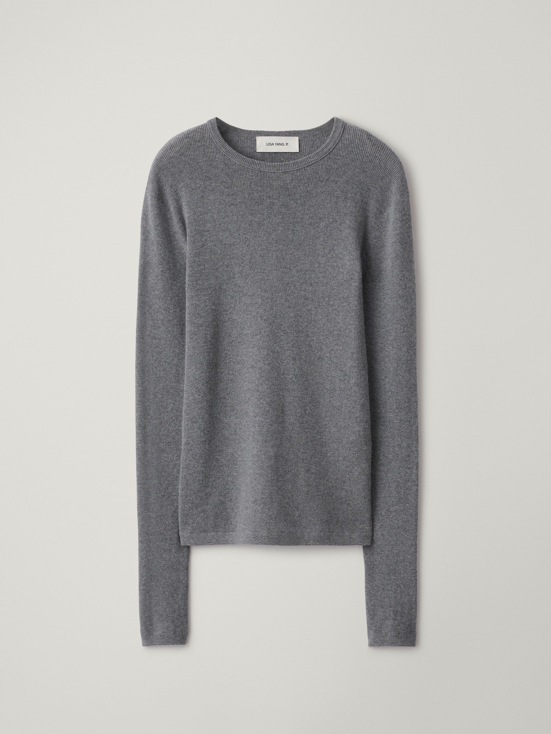 Lexia Sweater Navy Brushed | Cashmere | LISA YANG
