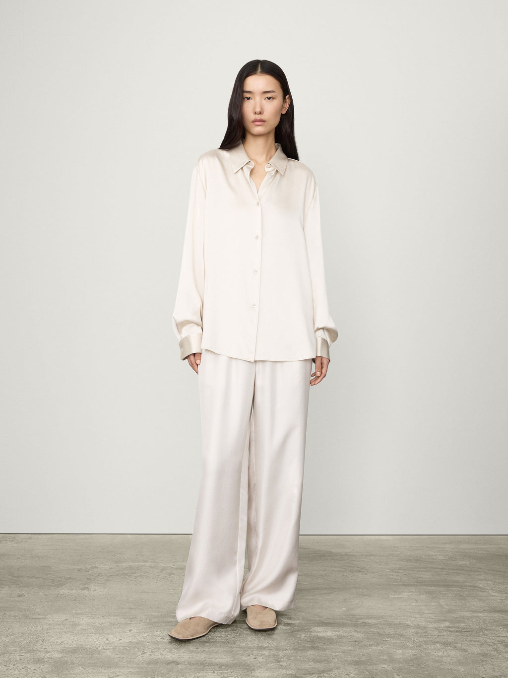 Long Sleeved Button-Up Shirt