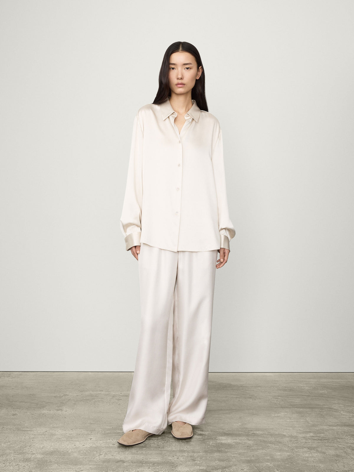 Long Sleeved Button-Up Shirt
