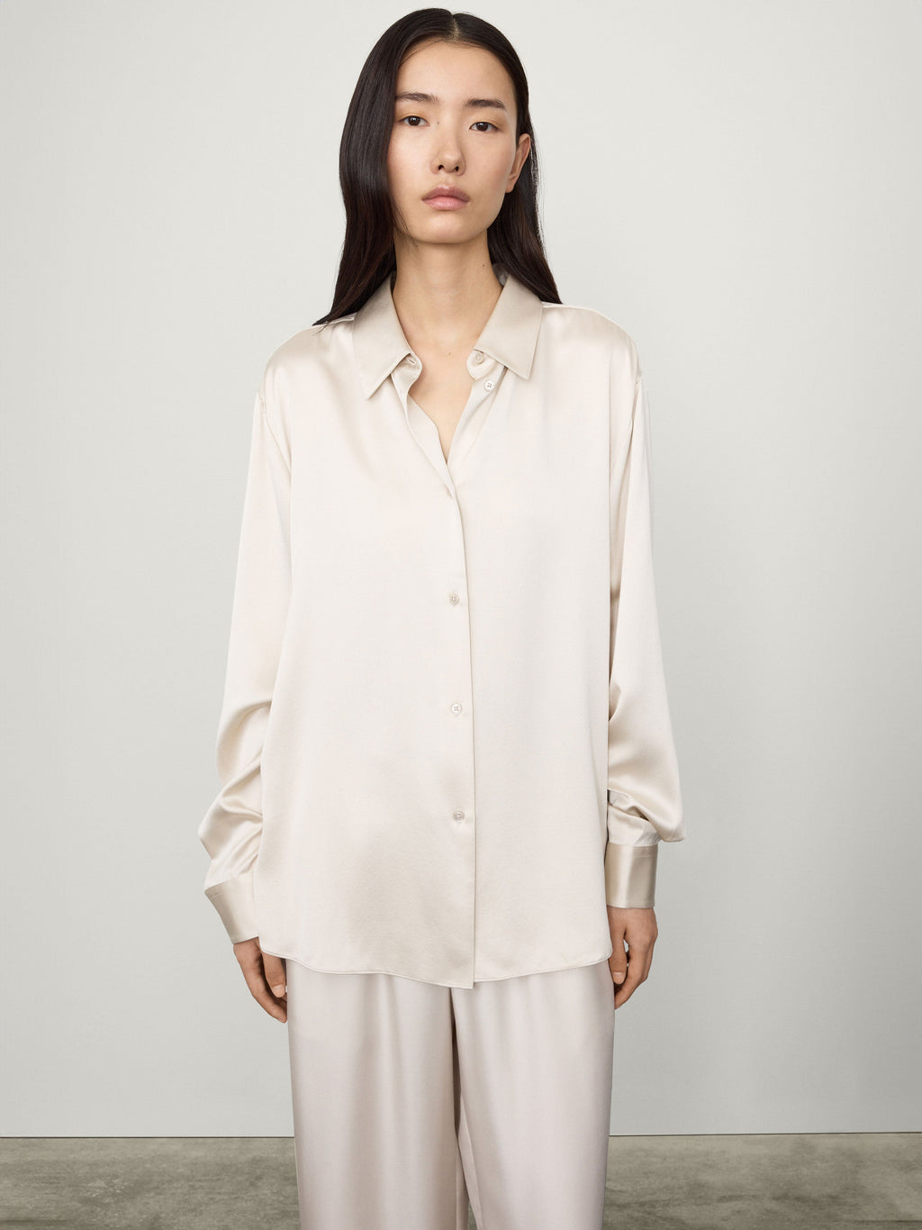 Long Sleeved Button-Up Shirt