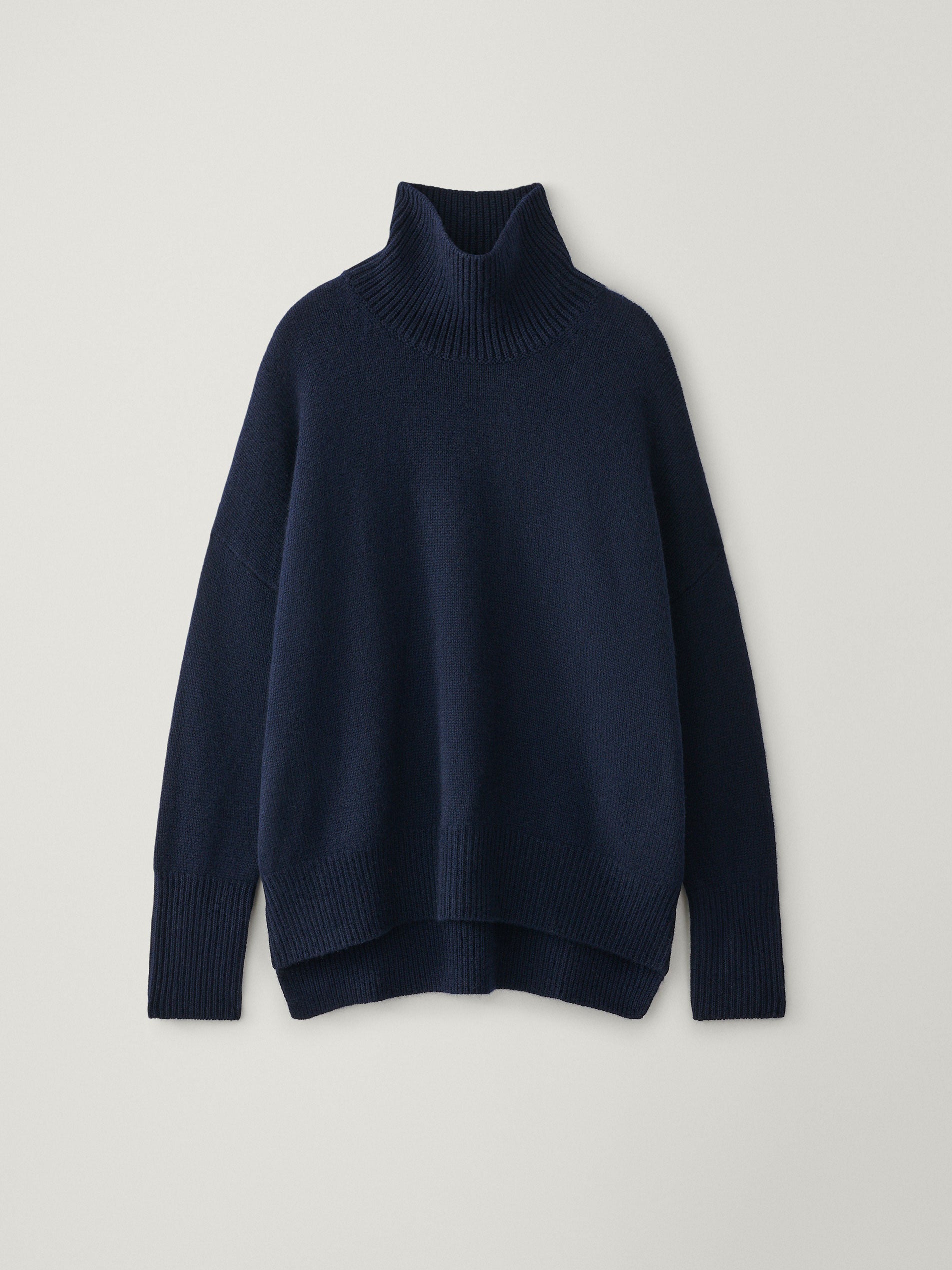 Heidi Sweater Navy | Cashmere | LISA YANG