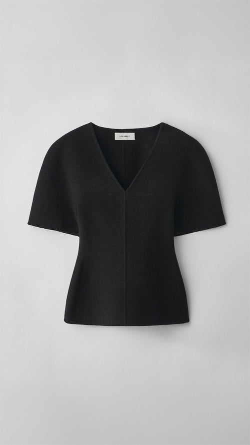 Doublé V Neck Top