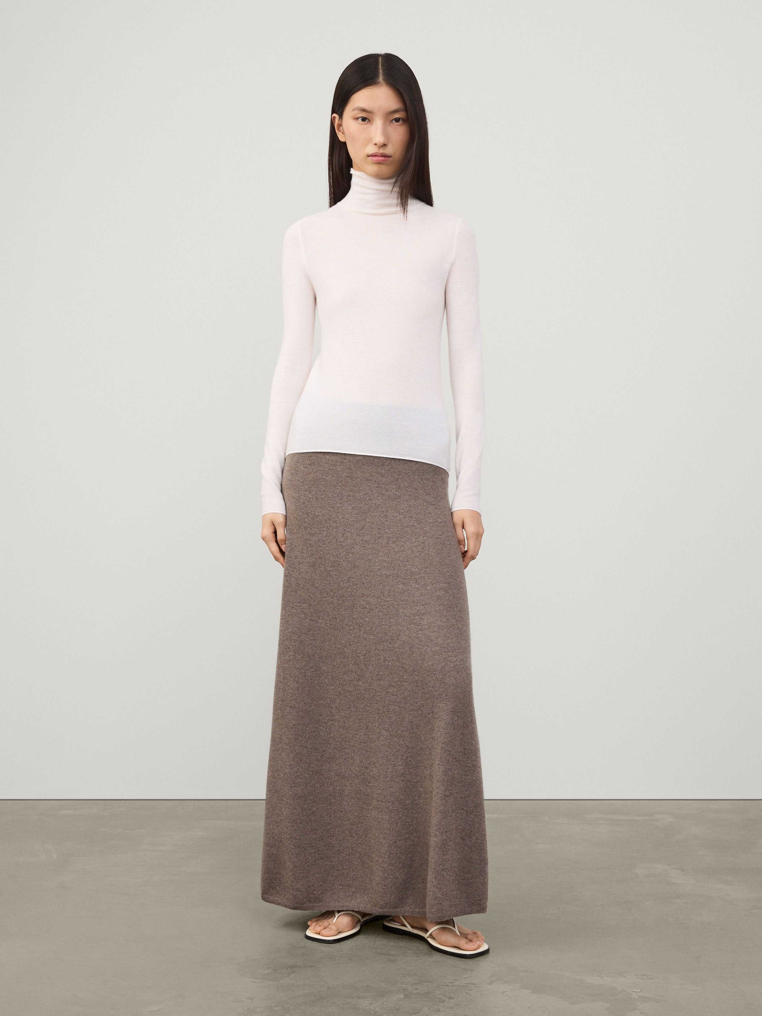 Lory Sweater Ivory | Cashmere | LISA YANG