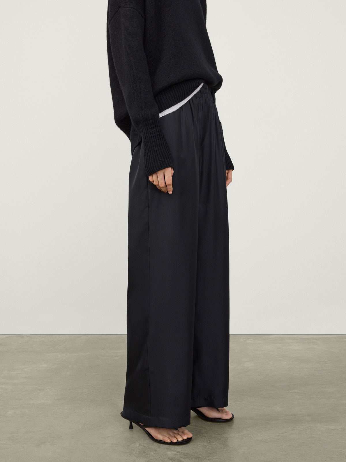 Wide Leg Trousers