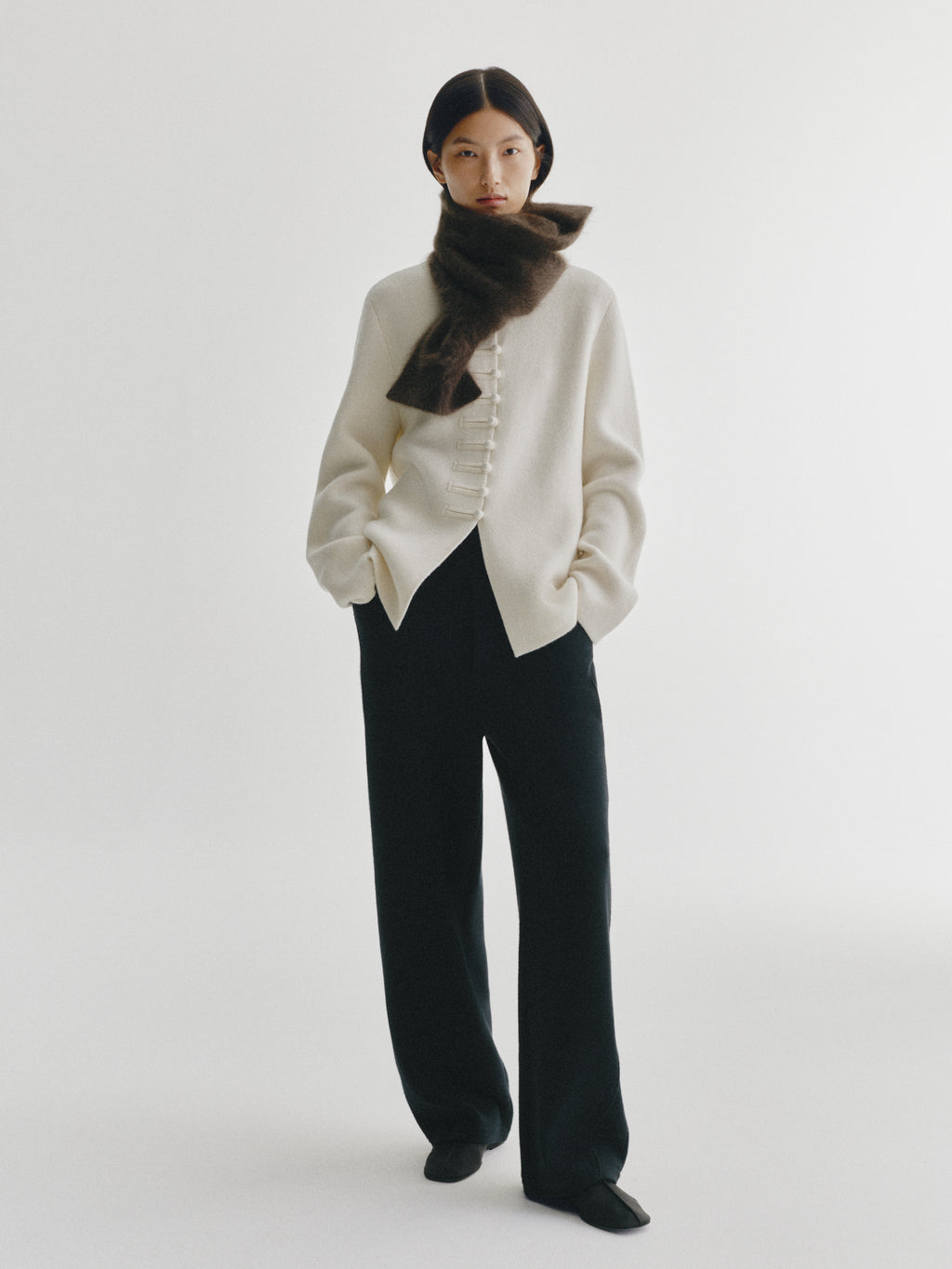 Enoa Brushed Scarf