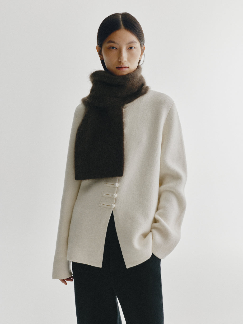 Enoa Brushed Scarf