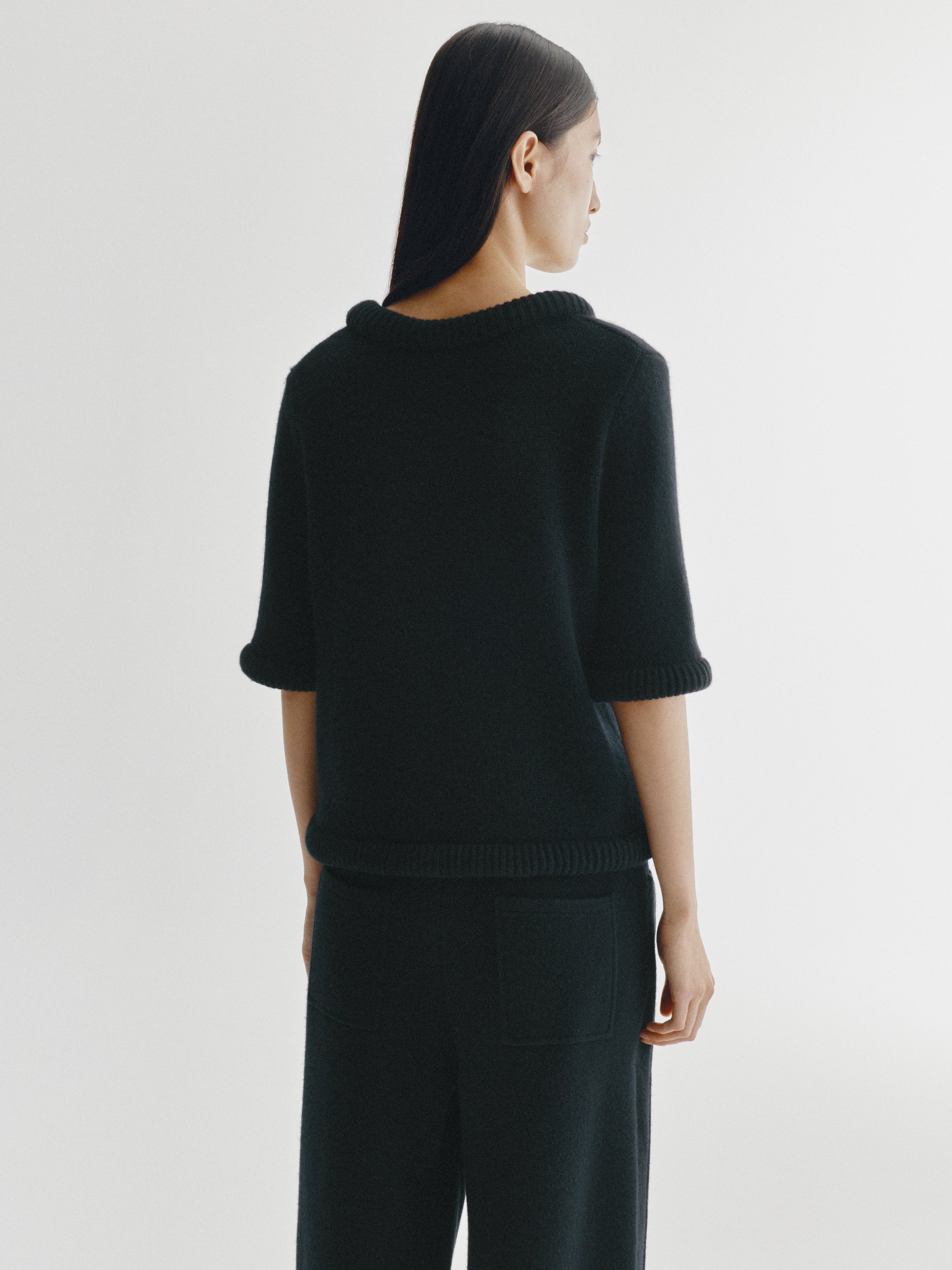 Alathea Sweater Black | Cashmere | Lisa Yang – LISA YANG