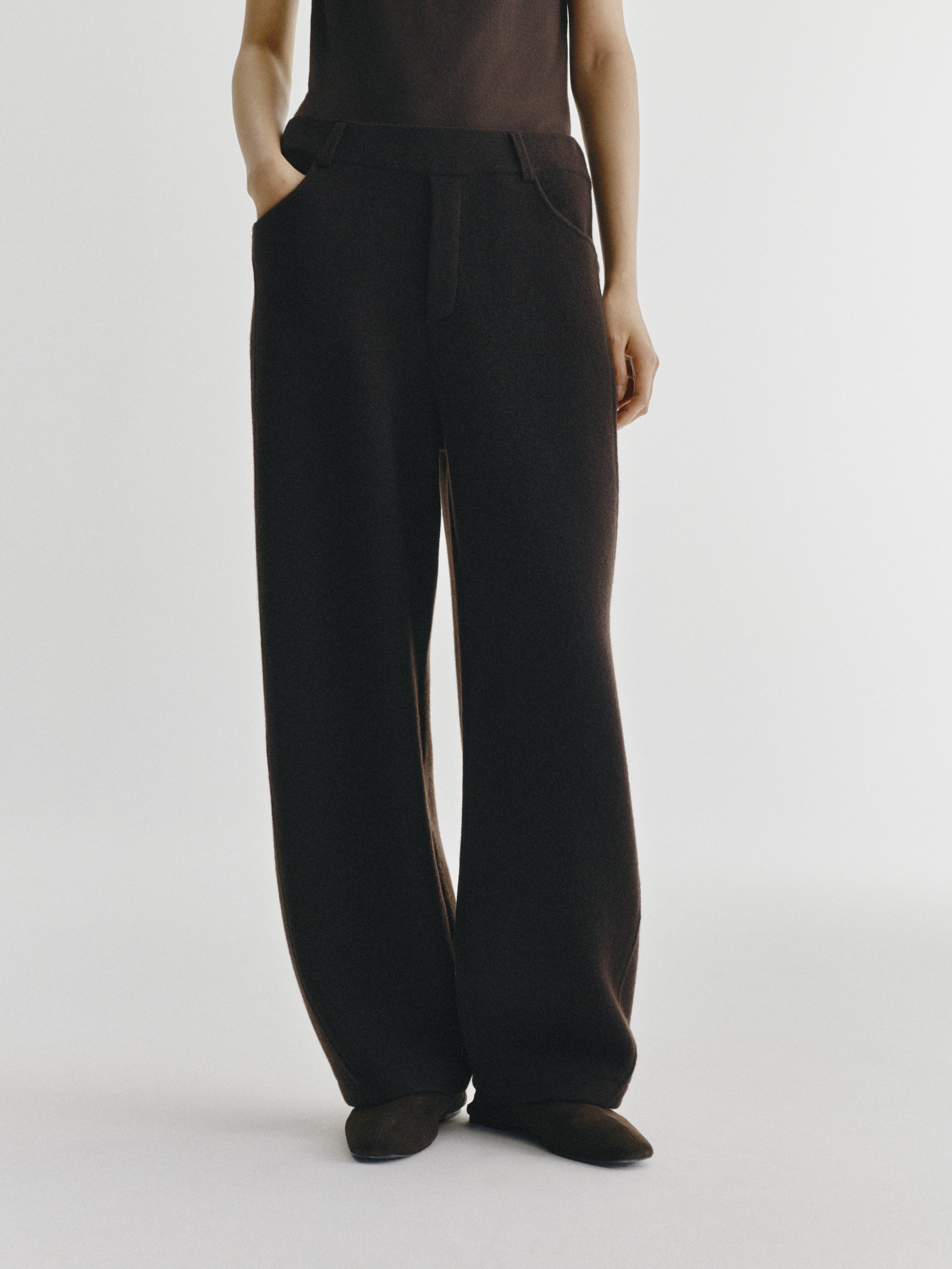 LISA YANG – Womens Trousers in Cashmere and Silk