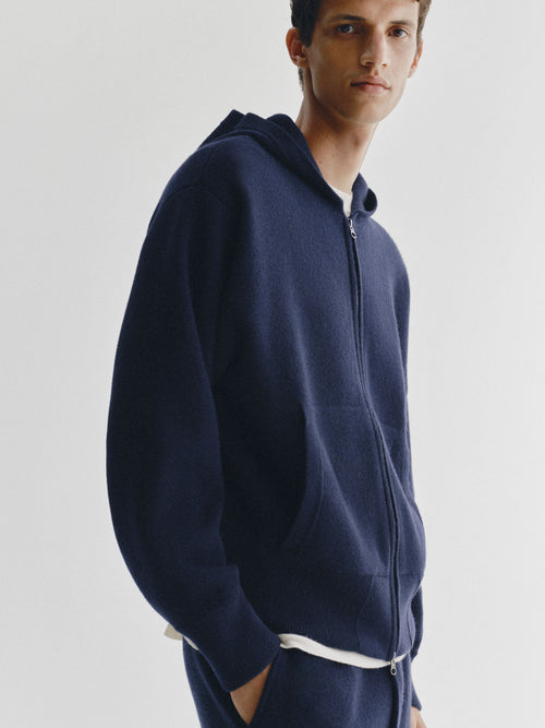 Jori Hooded Zip Cardigan