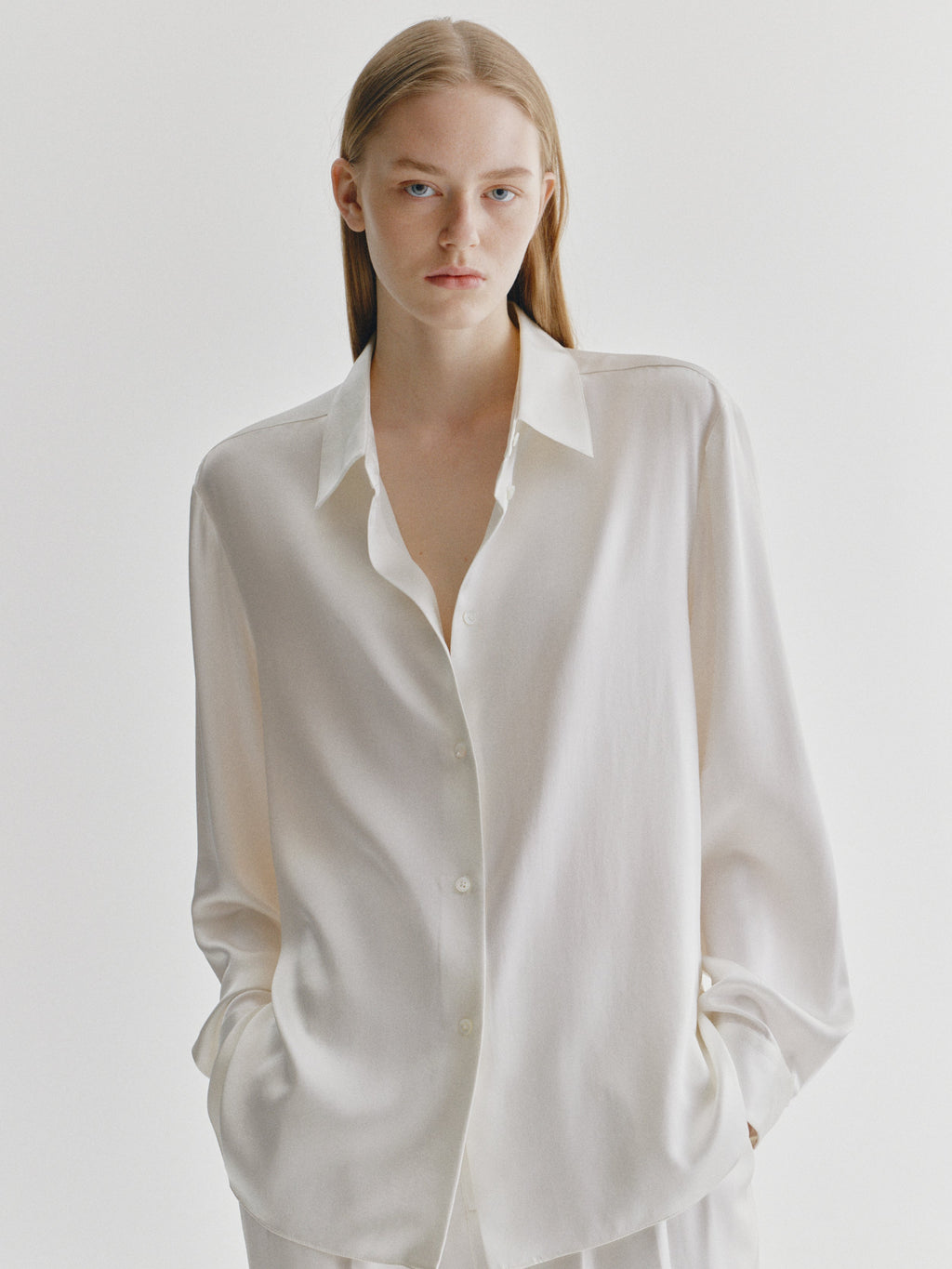 Long Sleeved Button-Up Shirt