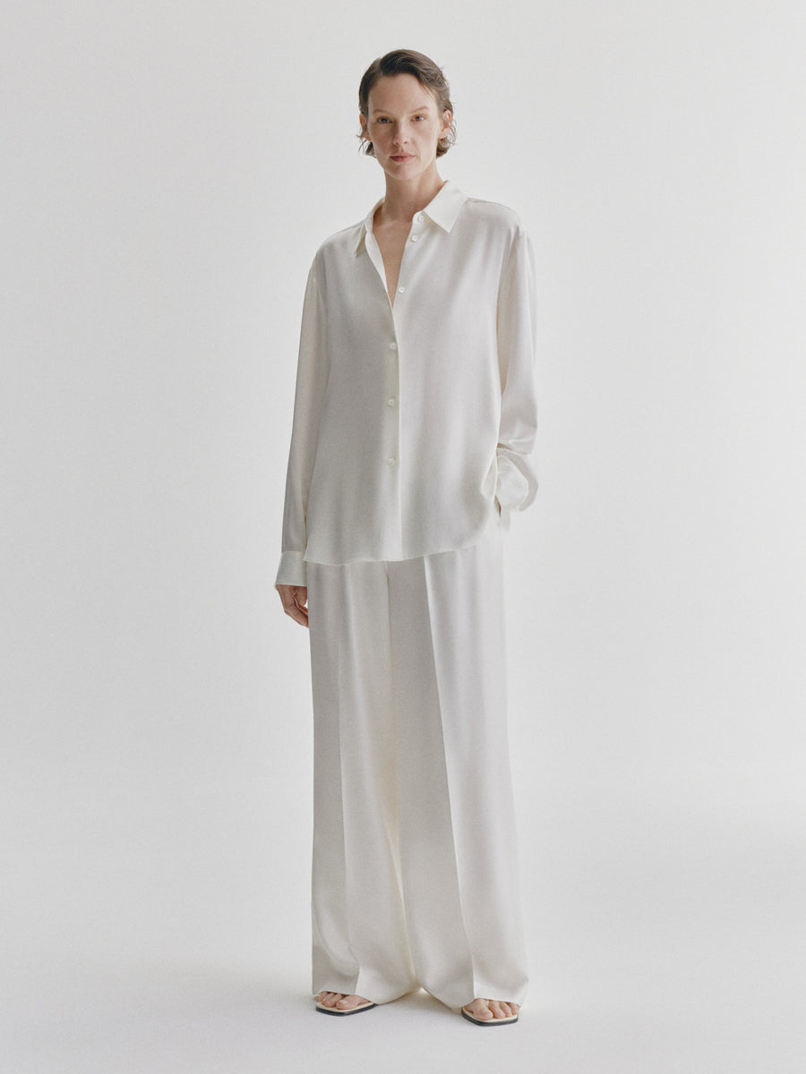 Tailored Wide Leg Trousers