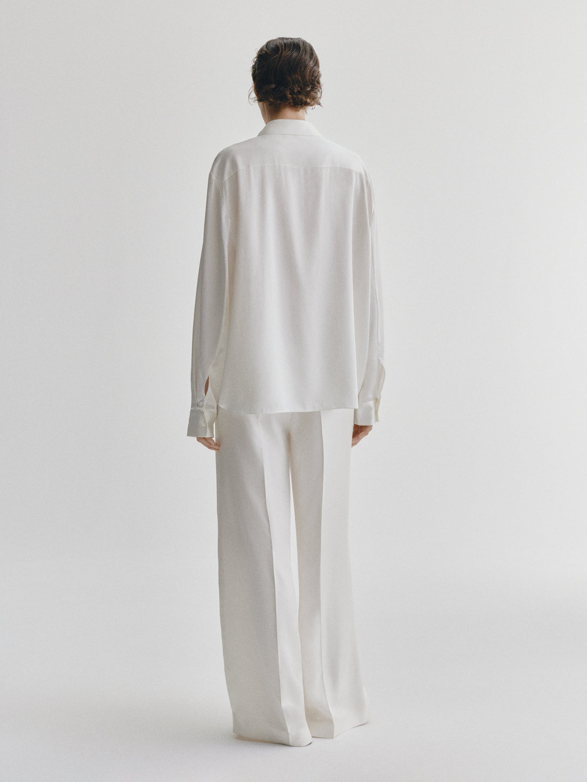 Tailored Wide Leg Trousers