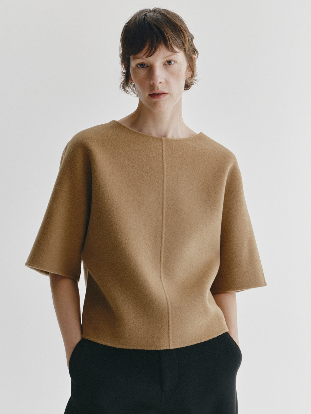 Doublé Round Neck Top