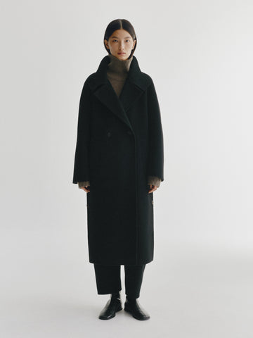 Doublé Button Coat