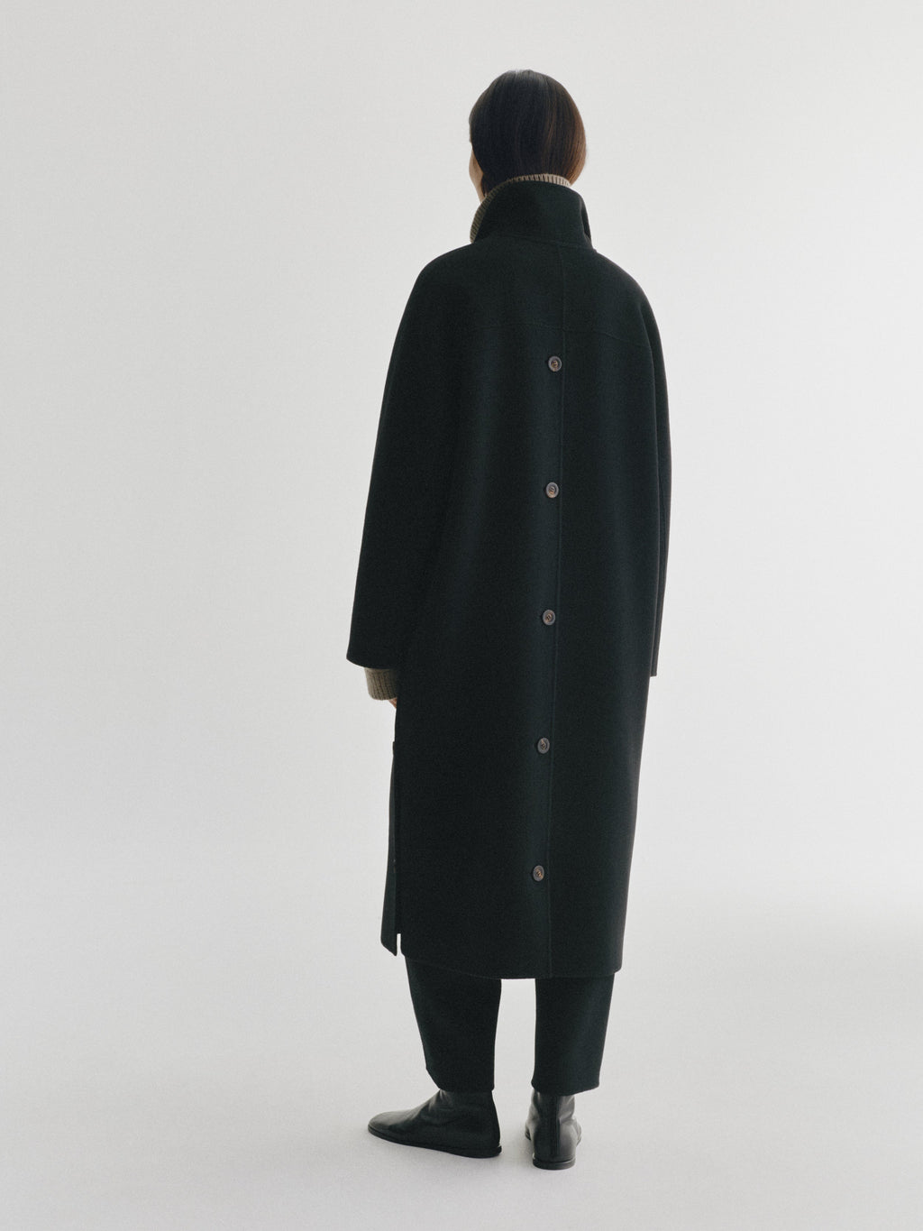 Doublé Button Coat