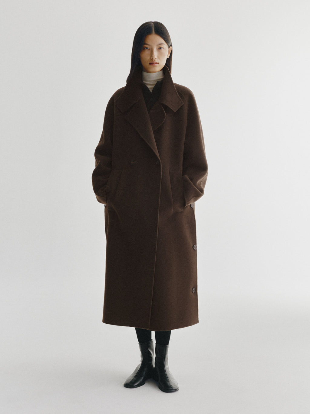 Doublé Button Coat