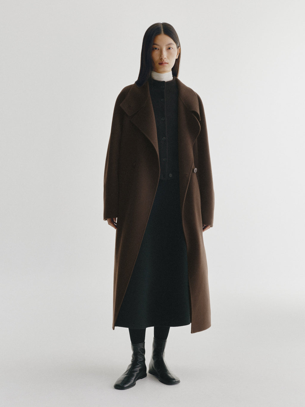 Doublé Button Coat