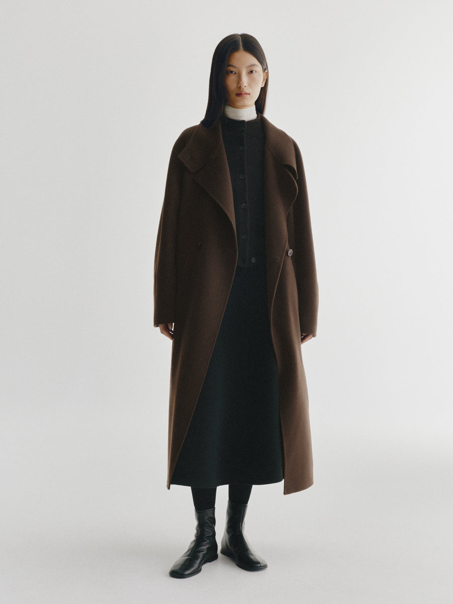 Doublé Button Coat