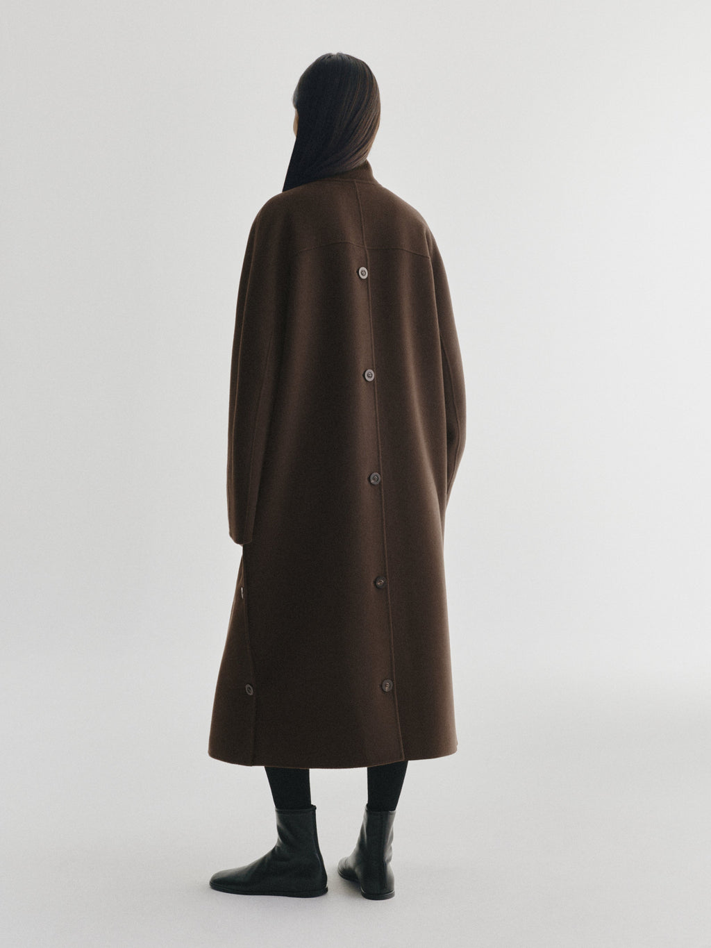 Doublé Button Coat
