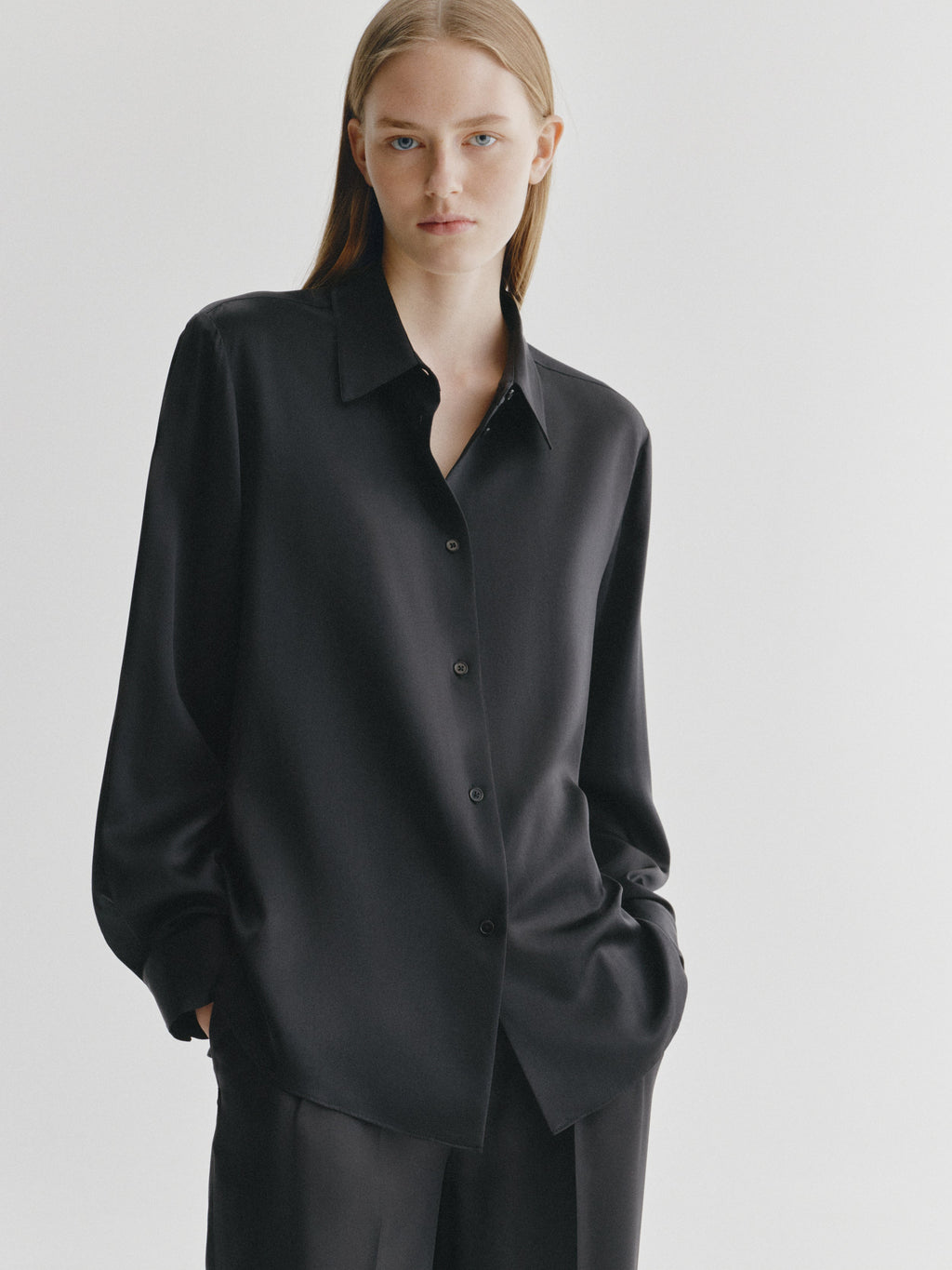 Long Sleeved Button-Up Shirt