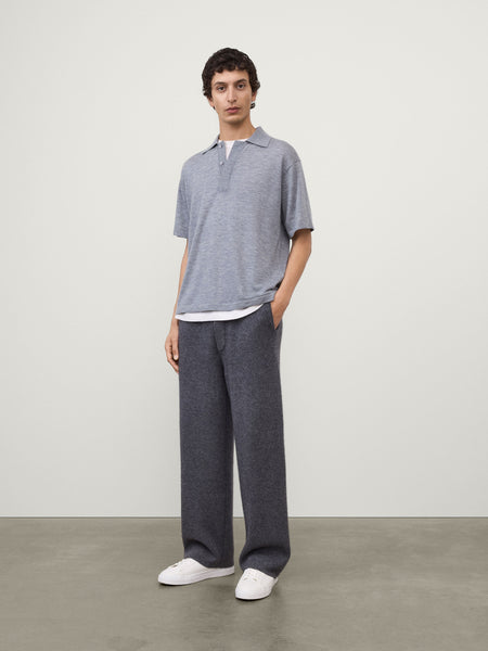 Parker Trousers Graphite | Cashmere | LISA YANG