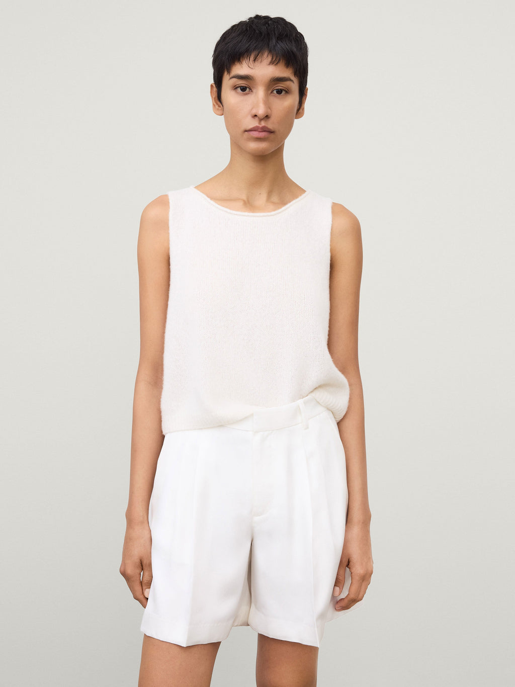 Tailored Wide Leg Shorts