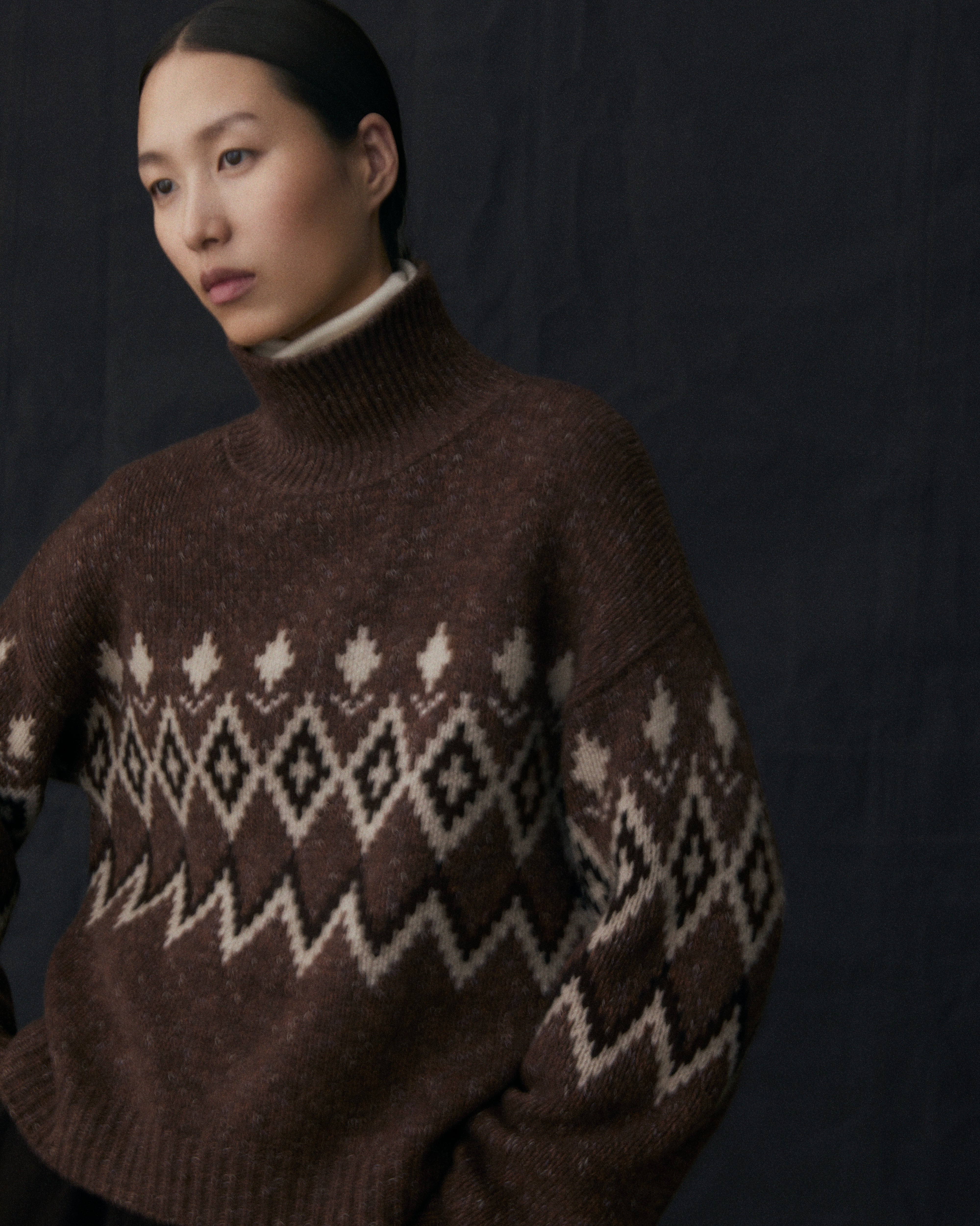 LISA YANG – Womens Cashmere High neck Silhouettes