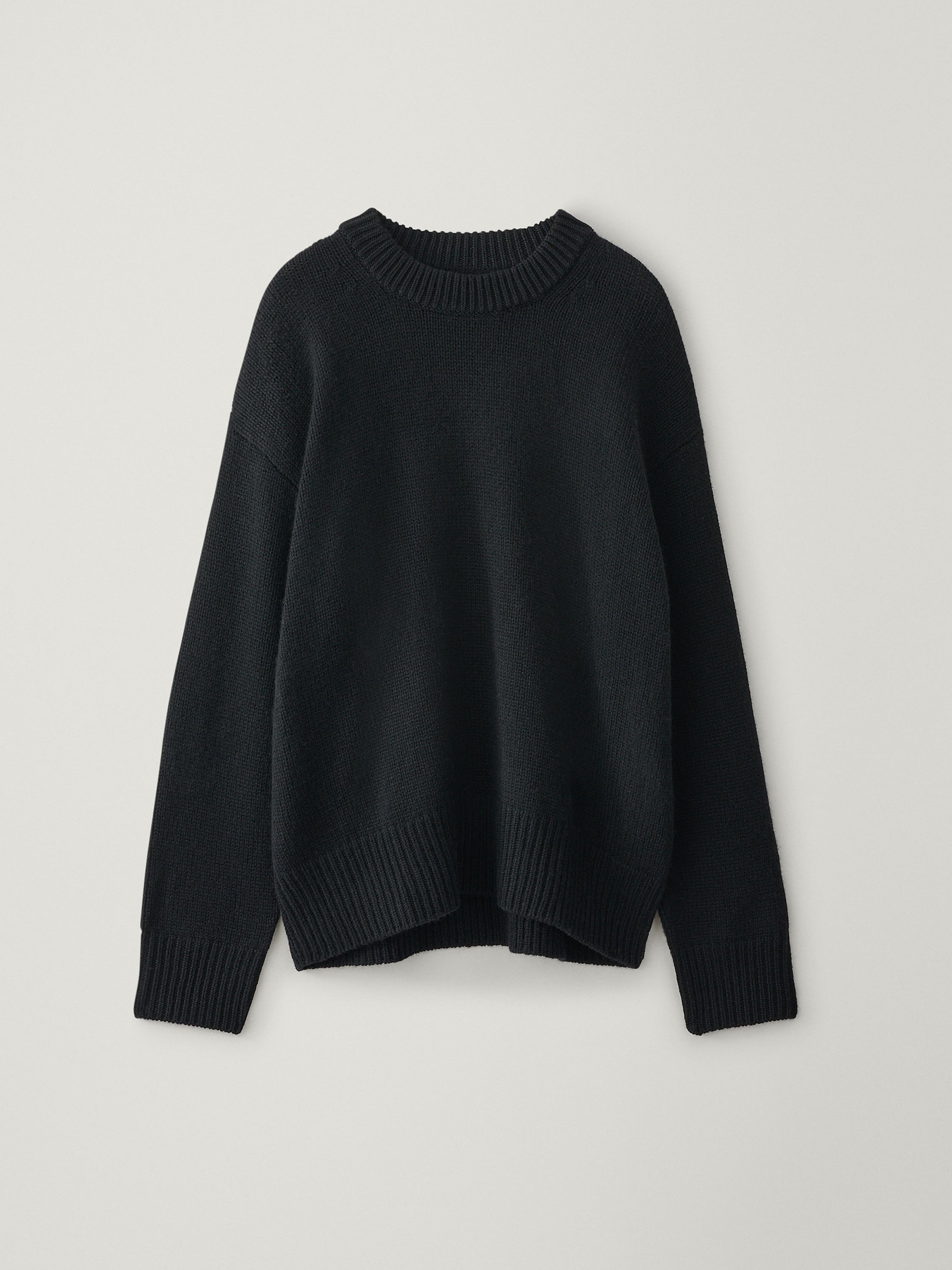 Renske Sweater Black | Cashmere | LISA YANG