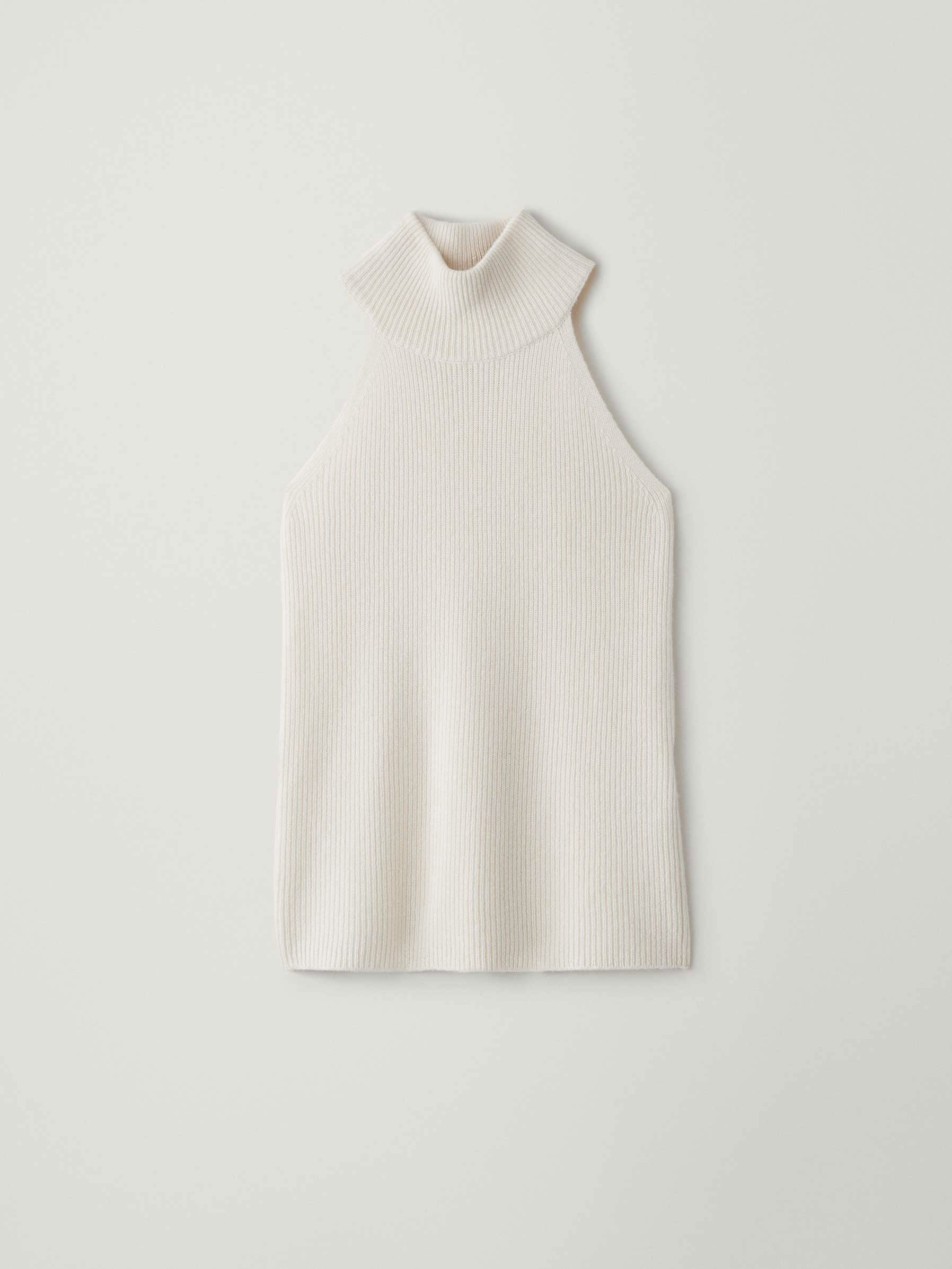 Freya Top Cream | Cashmere | LISA YANG